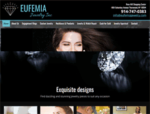 Tablet Screenshot of eufemiajewelry.com